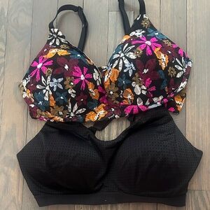 Victoria’s Secret 36D Floral and Black Women's Intimates Set